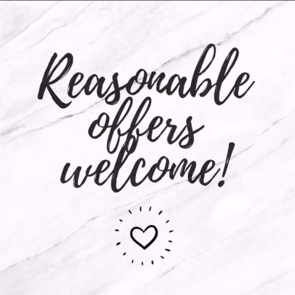 Thanks for your likes & shares & for stopping by. Feel free to make an offer 💕